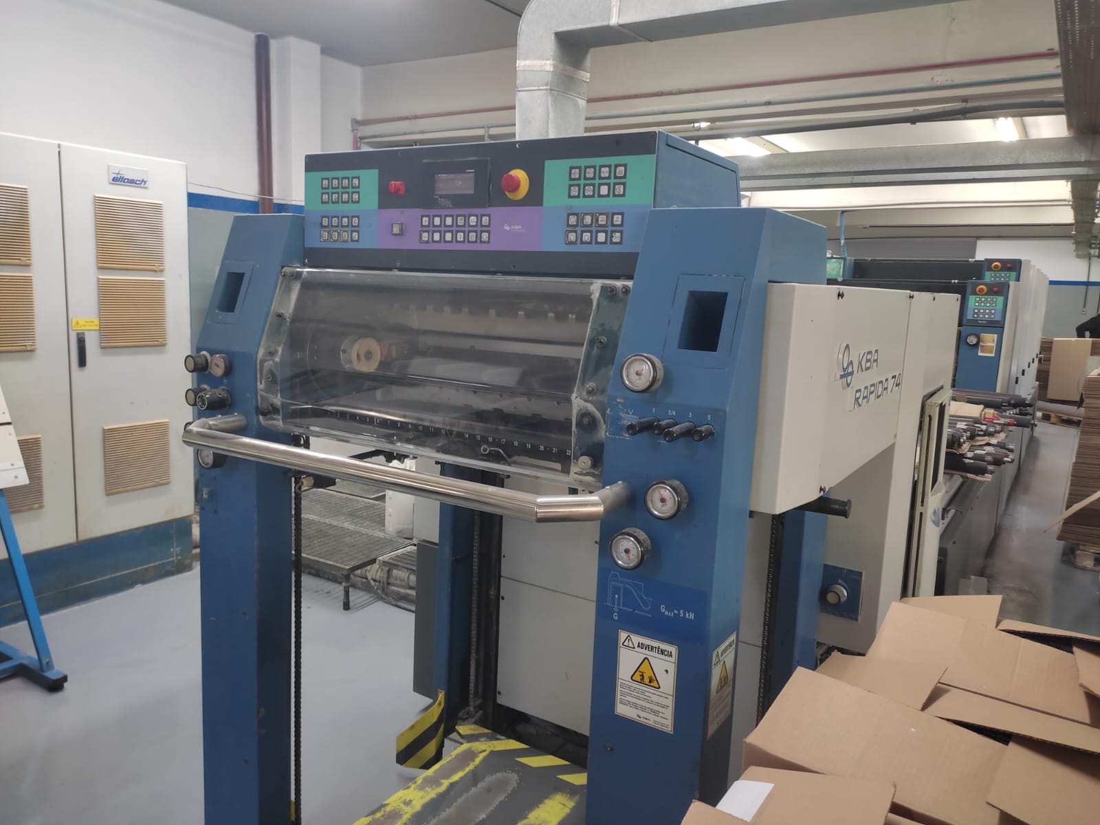 KBA Rápida Hibrida 74/6+L+UV