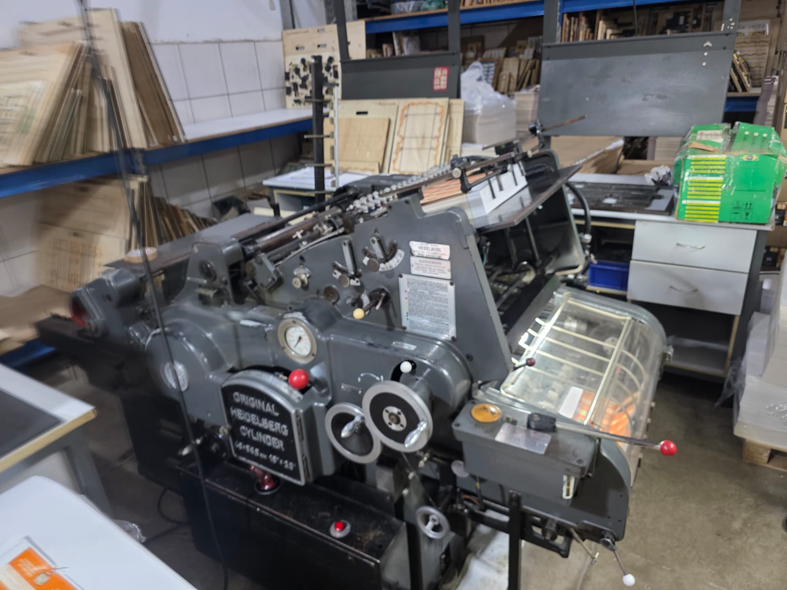 Corte e vinco Cilindrica Heidelberg